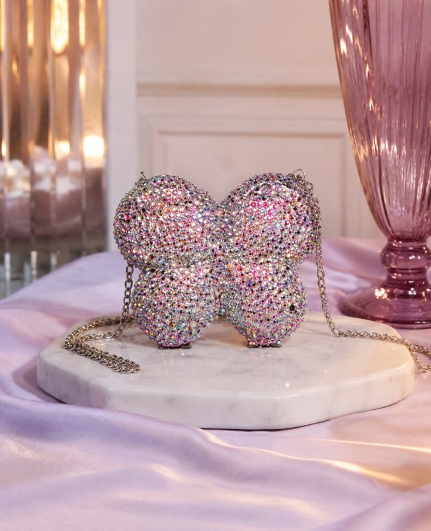 Amara Butterfly Mini Clutch