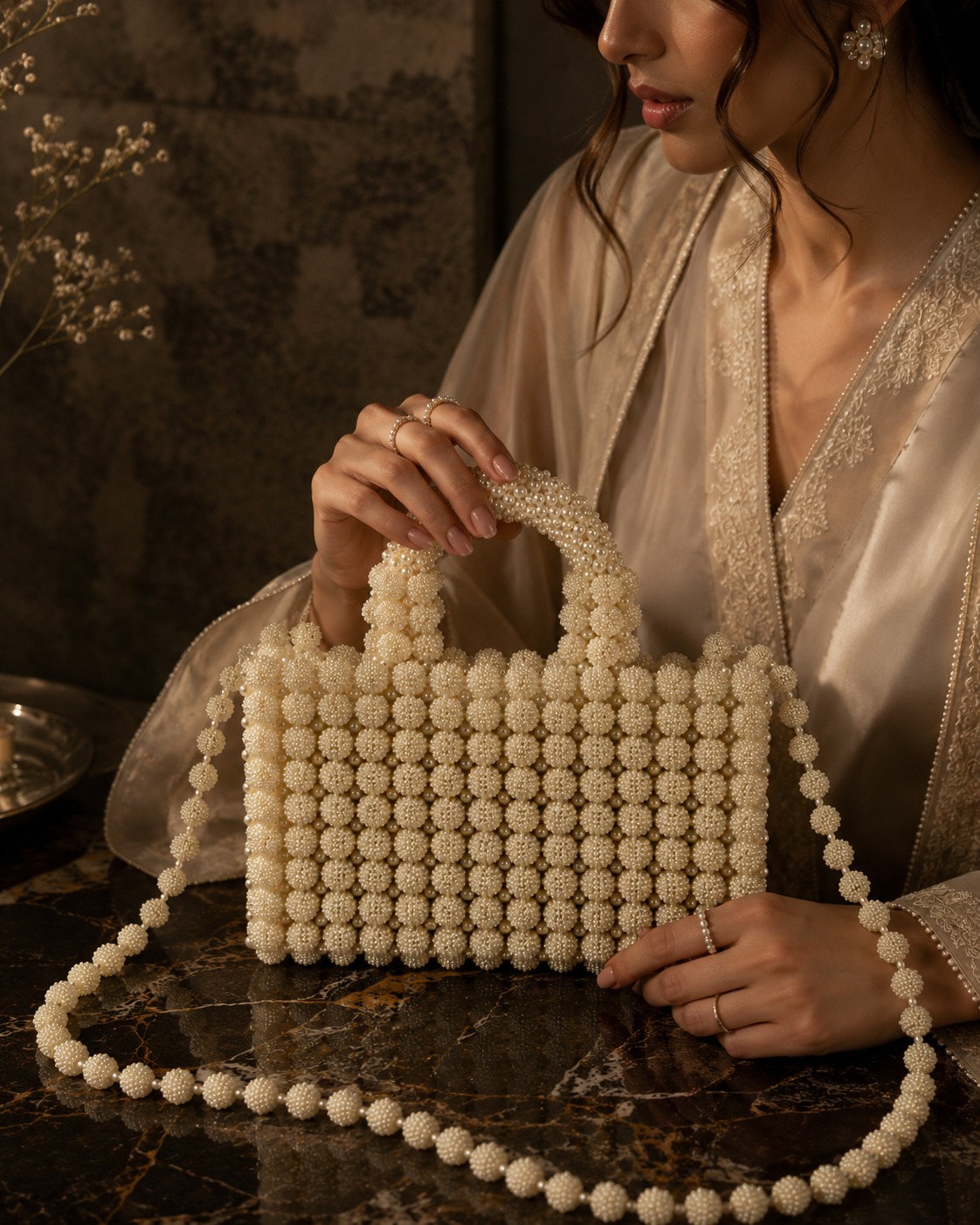 Pearl Luxe Clutch - Image 2