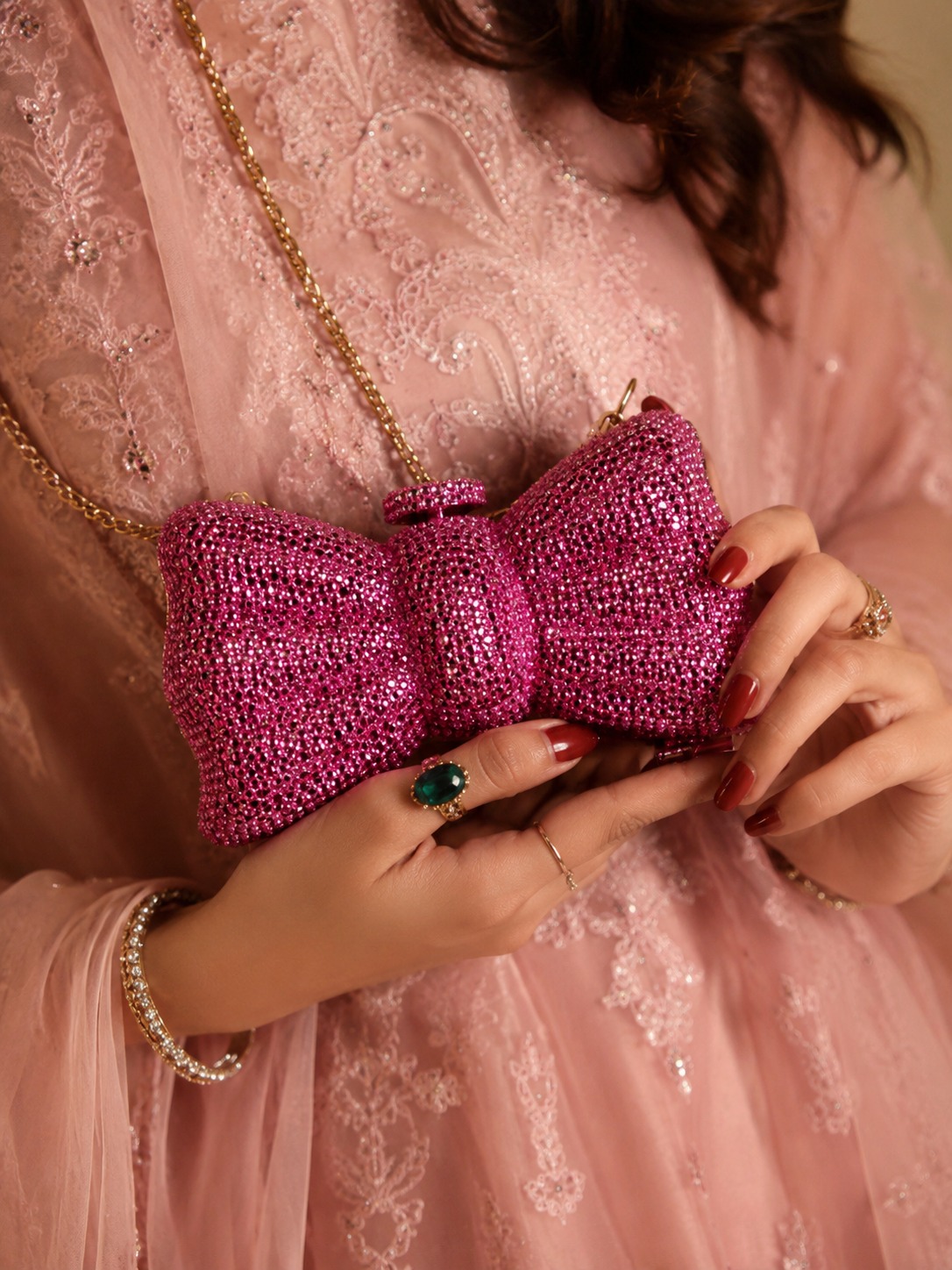 Bella Bow Mini Clutch - Image 2