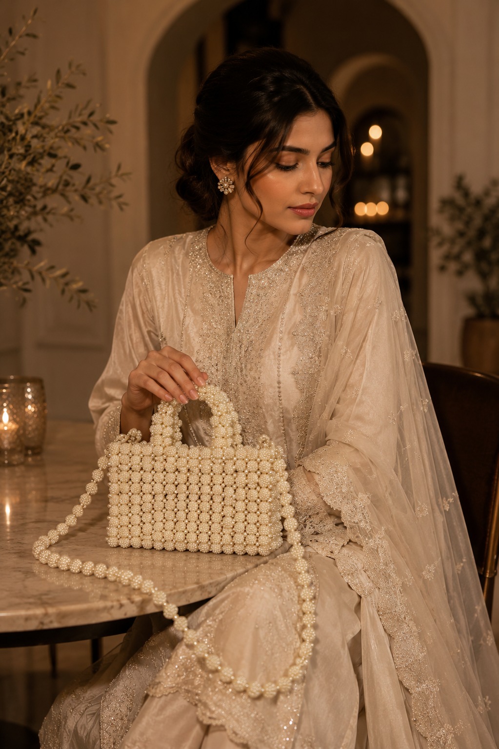 Pearl Luxe Clutch - Image 3