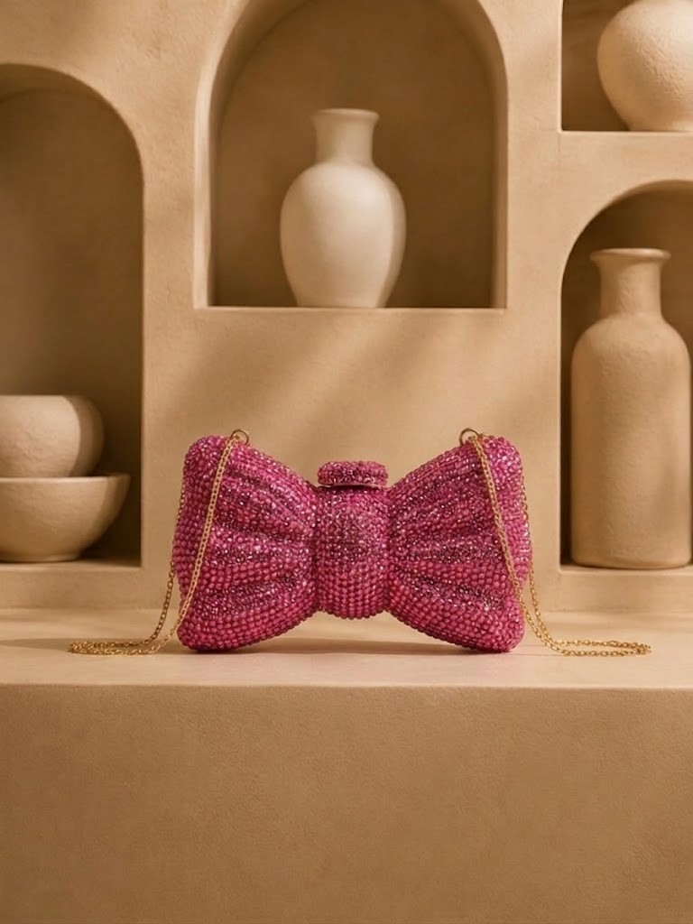 Bella Bow Mini Clutch