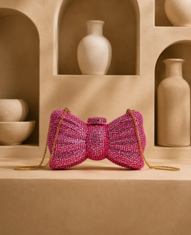 Bella Bow Mini Clutch