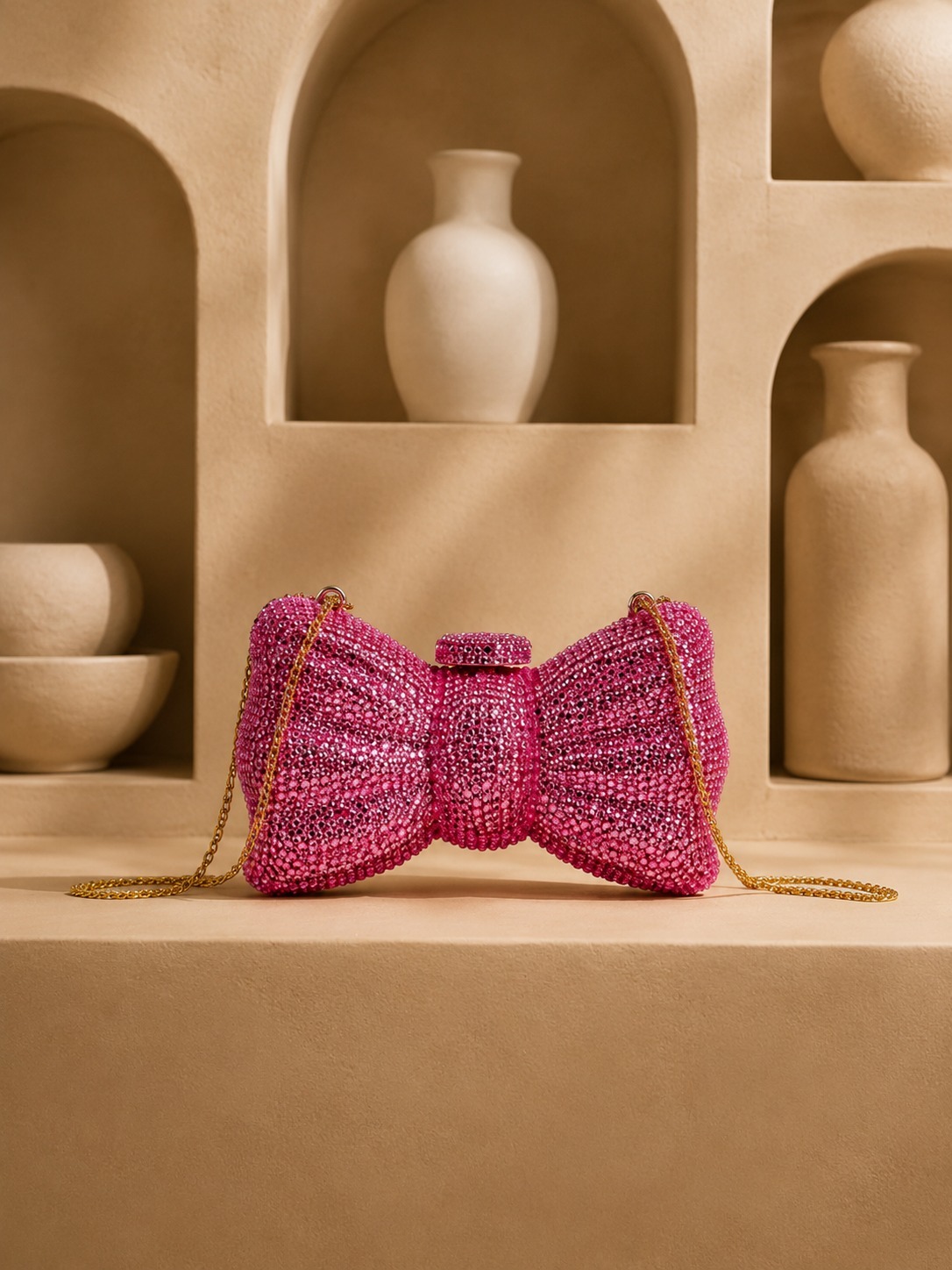 Bella Bow Mini Clutch