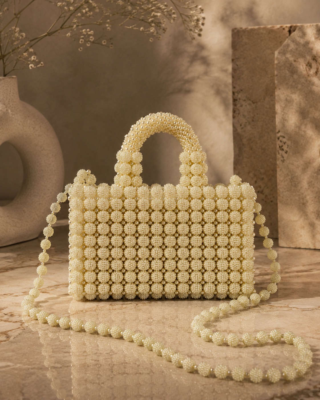 Pearl Luxe Clutch